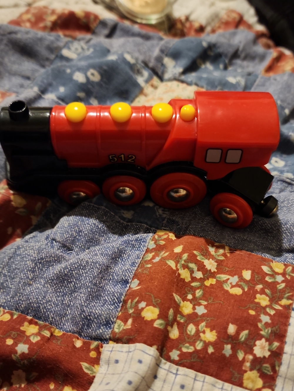 Brio Vintage Mighty Red Locomotive With Sound Tested Works